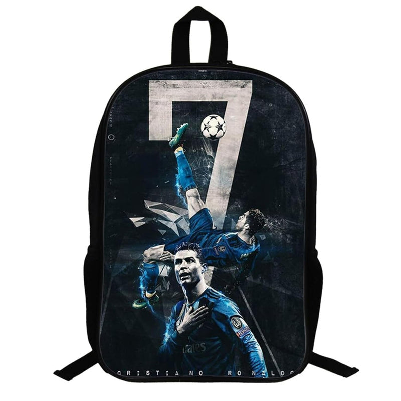 C Ronaldo Children Backpack Daypack Schoolbag Teen Boys School Book bag