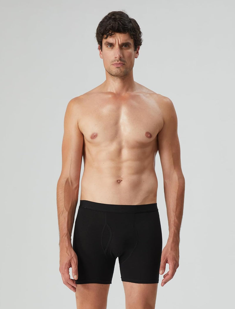 Natural Feelings Mens Boxer Shorts Soft Cotton Men Pack Breathable Mens Underwear Boxer Briefs