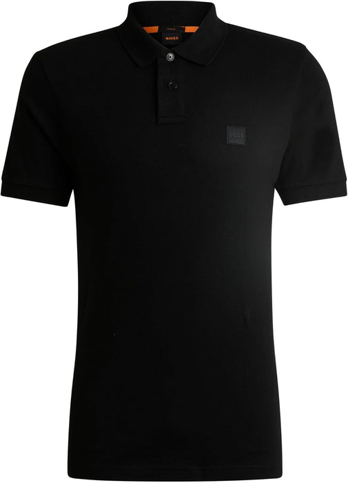 BOSS Men's Passenger Slim Fit Stretch Cotton Polo Shirt with Logo Patch