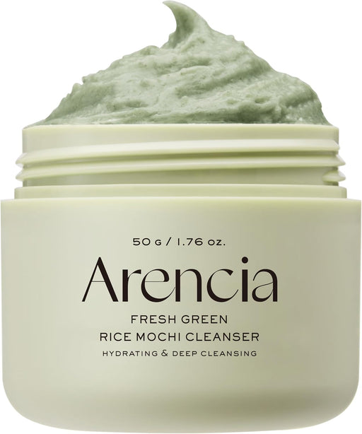 Hyssop Brightening & Deep-Cleansing Face Scrub & Exfoliator - All Skin Types, For Sebaceous Filaments & Blackheads (120g) - 50g Green