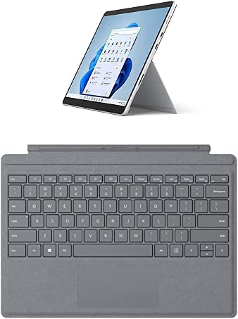 Microsoft Surface Pro 8-13 Inch 2-In-1 Tablet Pc - Silver - Intel Core I5, 8Gb Ram, 128Gb Ssd - Windows 11 Home - Device Only, 2021 Model, 8Pn-00002, Delia I5/8/128 Home