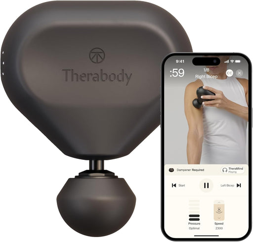 Therabody TheraGun Mini Massage Gun for Pain Relief, 3rd Gen Black Percussion Therapy