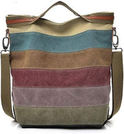 Canvas Multicolor Shoulder Bags For Women