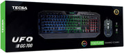 GAMING KEYBOARD AND MOUSE COMBO UFO SERIES TECSA TCS-GC700