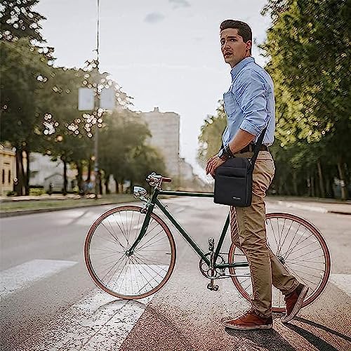 JZS Crossbody Bag Small Shoulder Backpack for Men Chest Bags Casual Daypack for Business Travel Cycling
