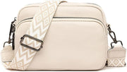 womens Camera Crossbody Bag Camera Crossbody Bag - C-beige