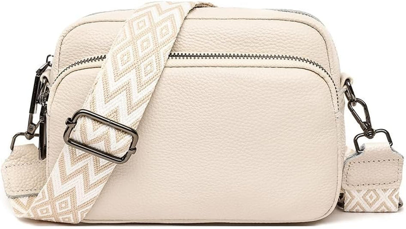 womens Camera Crossbody Bag Camera Crossbody Bag - C-beige