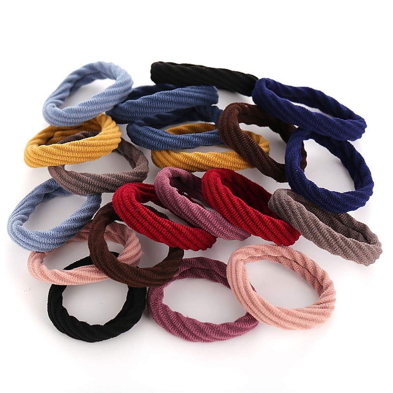 Shining Diva Fashion 20pcs/Box Combo Latest Stylish Elastic Hair Accessories Hair Bands for Women and Girls (11988hb), Multicolor, one
