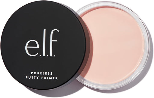 e.l.f. Poreless Putty Primer, Silky, Skin-Perfecting, Lightweight, Long Lasting, Smooths, Hydrates, Minimizes Pores, Flawless Base, All-Day Wear, Flawless Finish, Ideal for All Skin Types, 0.74 Fl Oz - 21 g (Pack of 1)