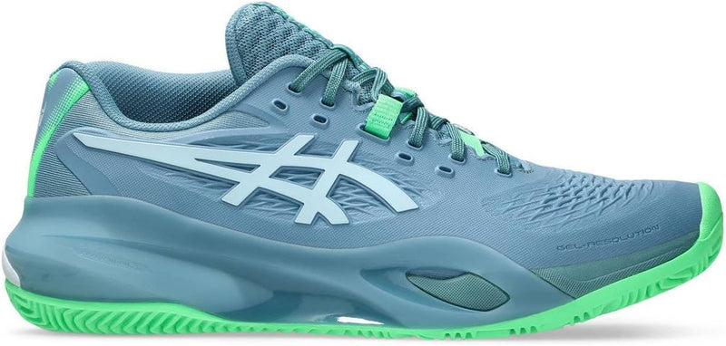 ASICS Gel-Resolution X Padel mens Sneaker - 403 Saba Blue/Cool Grey