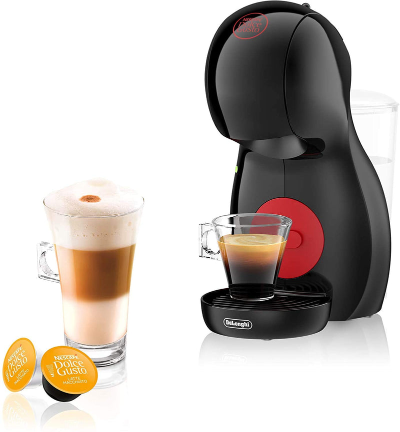 Nescafe Dolce Gusto Piccolo XS Pod Capsules Coffee Machine - EDG210. B (Black and Red)