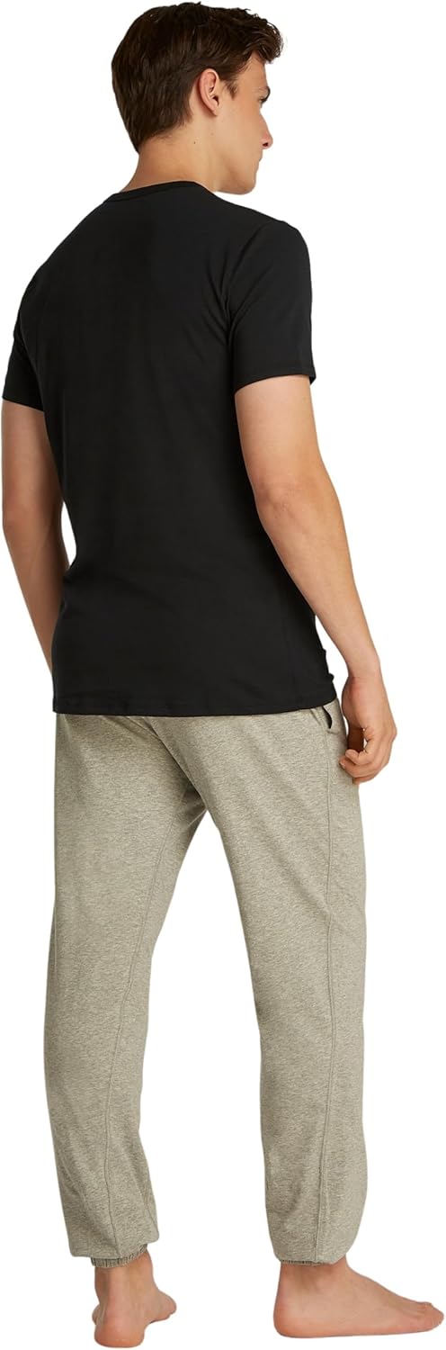 Calvin Klein Mens S/S V NECK 3PK Underwear Tops