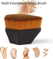 Azonee Flawless Wand Foundation Brush,High-Density Seamless Foundation Brush BB Cream Makeup Brushes Loose Powder Black