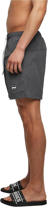 Urban Classics mens Block Swim Shorts Swim Trunks