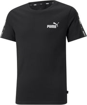 Boys ESS Tape Lifestyle Kids Shirts - Puma Black