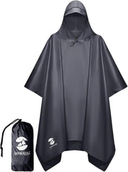 womens Raincoat Cape Coat - Grey