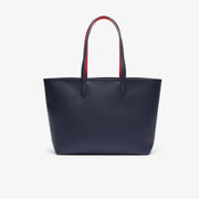 Anna Zipped Tote Bag for Women, Marine 166 Rouge 240