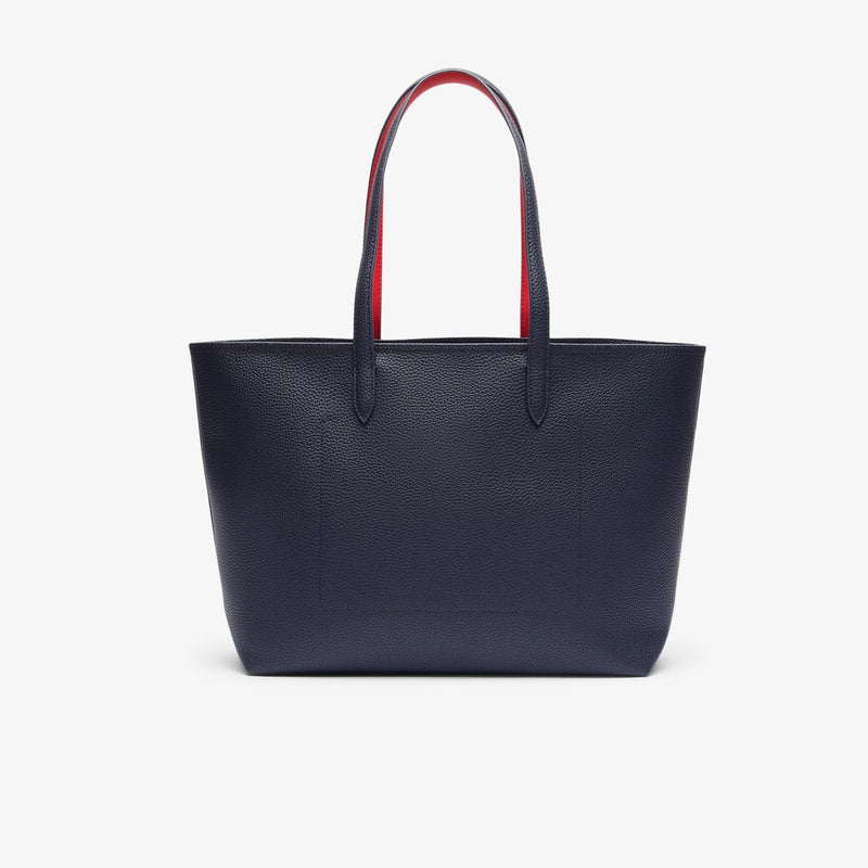 Anna Zipped Tote Bag for Women, Marine 166 Rouge 240
