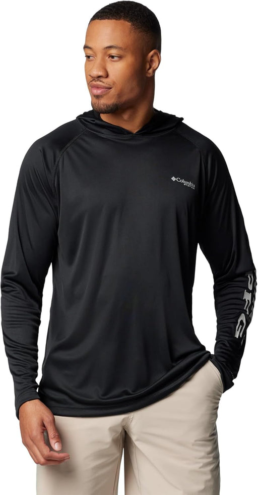 Men's PFG Terminal Tackle Hoodie - BLACK