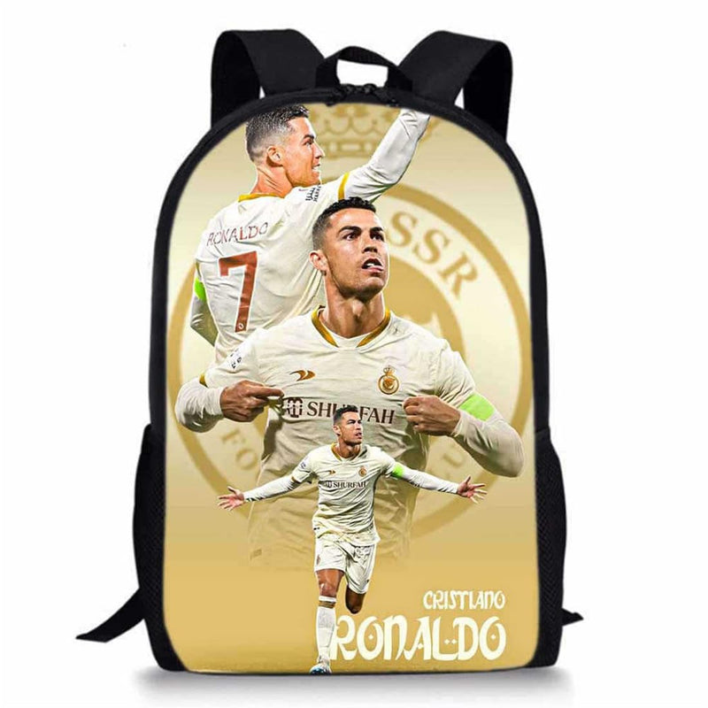 C Ronaldo New Children 3D Backpack Daypack Schoolbag Teen School Book bag for boys Girls