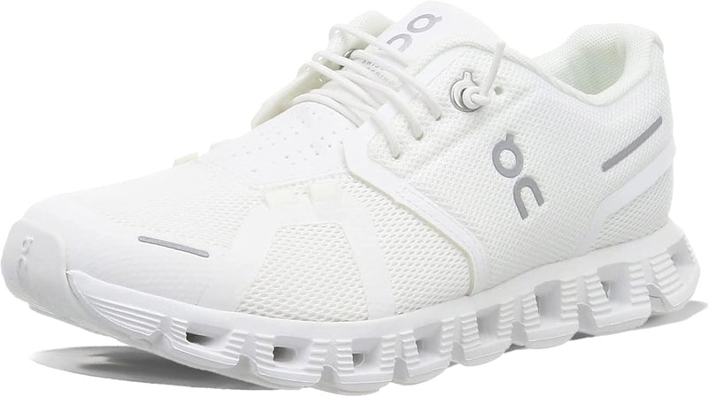ON Men's Cloud 5 Sneakers, Black/White, 12