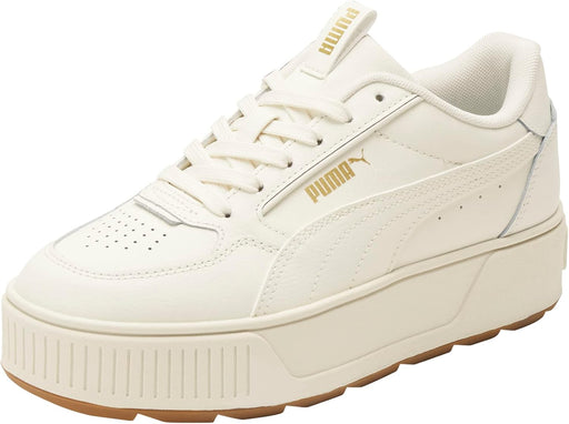 Puma Karmen Rebelle Camo womens Sneaker - Warm White-puma Team Gold