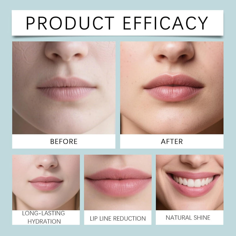 Soothing Prep Lip Mask, Peel Off Lip Care Gel with Cooling Feel, Lightweight Overnight Mask, Lasting Moisture and Deep Nourishment, Lip Care, Light and Non Stick