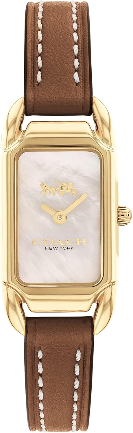 CADIE Women Watch, Analog - PINK MOTHER OF PEARL / BROWN