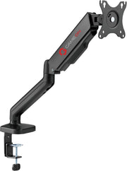 GAMEON GO-5336 Single Monitor Arm for Gaming and Office Use Fits 17" - 32" Screens Each Arm Supports Up to 9 KG - 17"-32"(upto 9KG)-Updated SINGLE MONITOR ARM