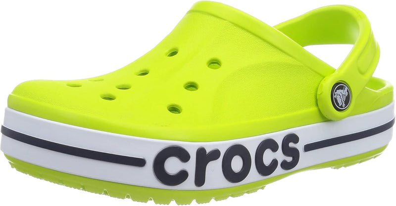 Unisex Adult 205089-4JO Bayaband Clog - Lime Punch/Navy