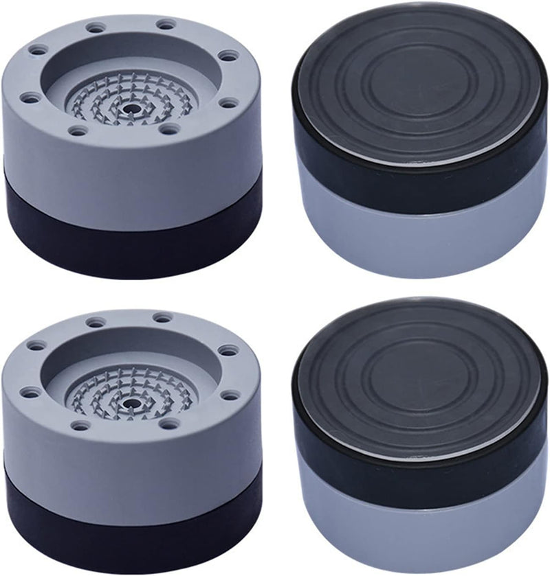 3.5cm/6cm/8cm Shock and Noise Cancelling Washing Machine Support,Washer and Dryer Anti-Vibration Pads, Washing Machine Foot Pads for All Washing Machine