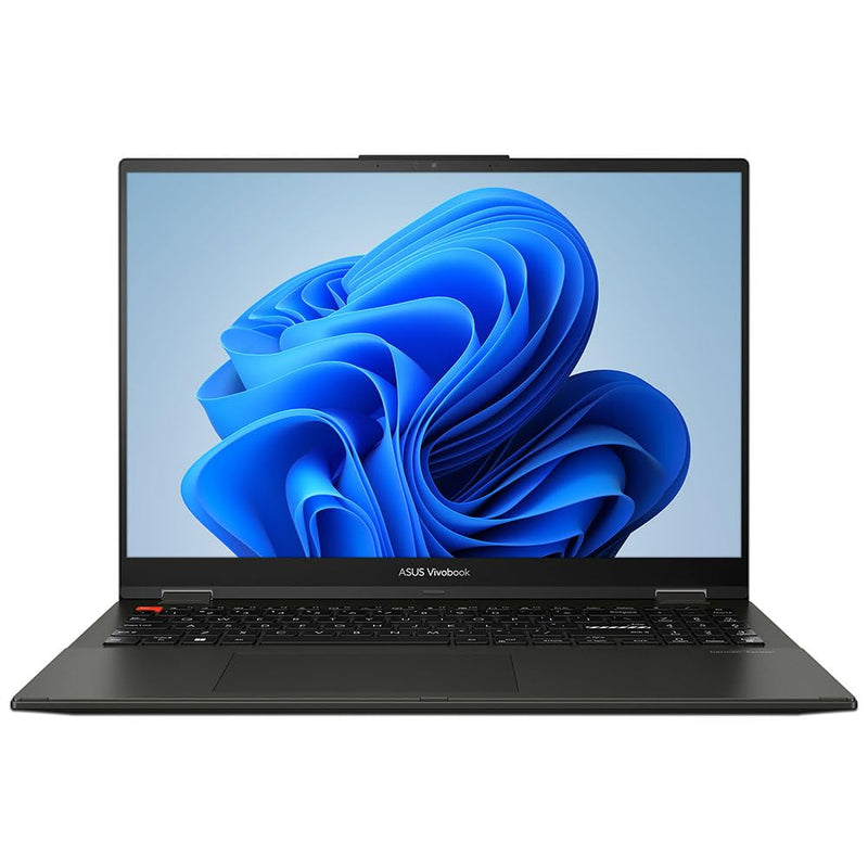 ASUS Vivobook S 16 Flip TP3604VA Laptop, 16" WUXGA IPS 60Hz Touch Display, Intel Core i9-13900H, 16GB RAM, 1TB SSD, Intel HD Graphics, English Keyboard, Win11, Midnight Black | 90NB1051-M00870