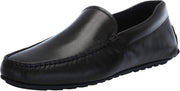 Smooth Leather Slip on Drivers mens Loafer - Brown Soil
