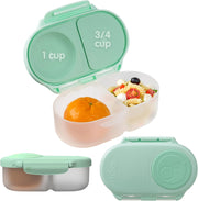 Snack Box, Snack Containers for Kids, Kids Lunch Box, Toddler Snacks - 1 Pack Spearmint