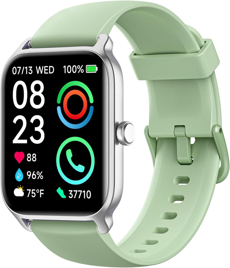 Fitpolo Smart Watch for Women Android & iPhone, Alexa Built-in [1.8" HD Screen] IP68 Waterproof Fitness Watch with Bluetooth Call (Answer/Make), Heart Rate/Sleep/SpO2 Monitor, 105 Sports Trackers