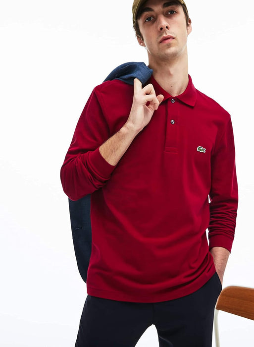 Lacoste Mens Classic L1312 Longsleeves Polo Shirt (pack of 1)