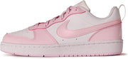 Nike Court Borough Low Recraft unisex-child Sneaker - WHITE/PINK FOAM