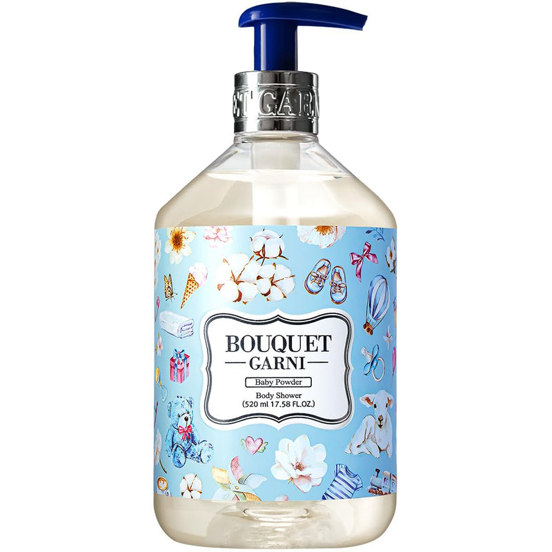 Bouquet Garni Body Shower Powder - Unique Fragrance Decanting Engineering Method gives Long Lasting Rich Fragrance - Tea Tree and Centella Asiatica Cica Extract Perfectly Soothe the Skin - 17.85 Fl Oz
