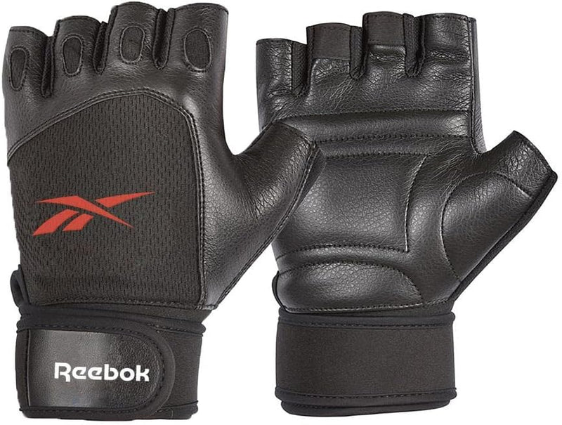 Lifting Gloves - Black, Red/M