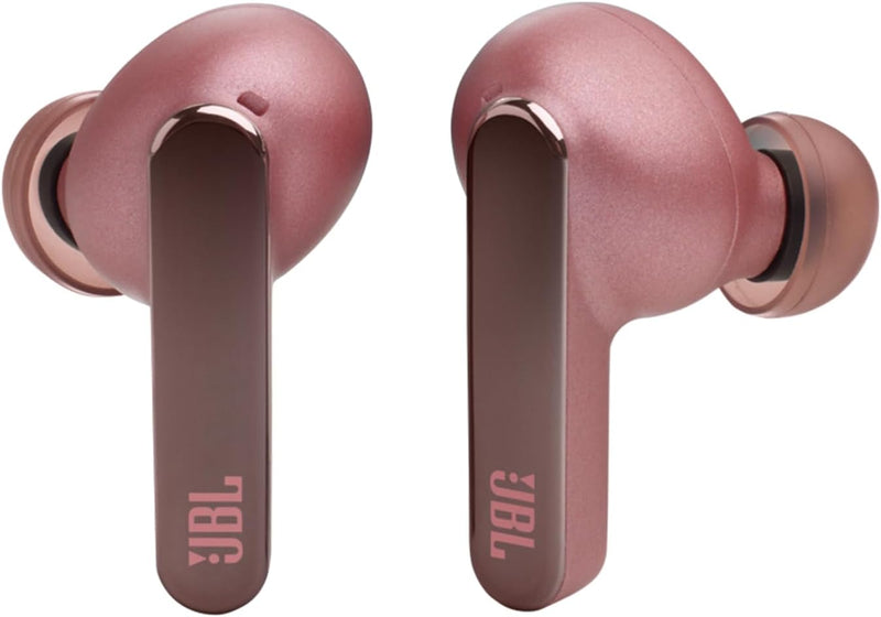 JBL Live Pro 2 True Wireless Noise Cancelling Earbuds, JBL Signature Sound, Smart Ambient, 40H Battery, 6 Microphones, Oval Tube, Multi-Point Connection, IPX5 Water Resistant - Black, JBLLIVEPRO2BLK