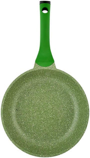 Prestige Essentials Granite Non Stick Set Combo 26cm Fry Pan + 26cm Casserole With Lid Induction Cookware Set 2 Pieces Green - PR80993