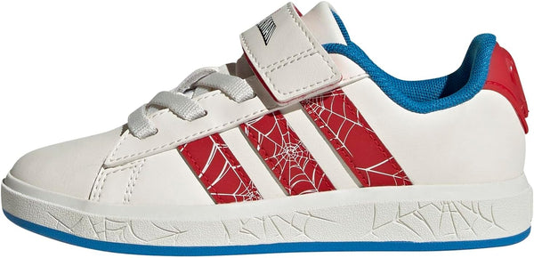 Grand Court Spider-man unisex-child Sneaker - White