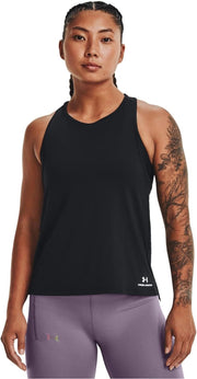 Womens Rush Energy Tank - Black / / White