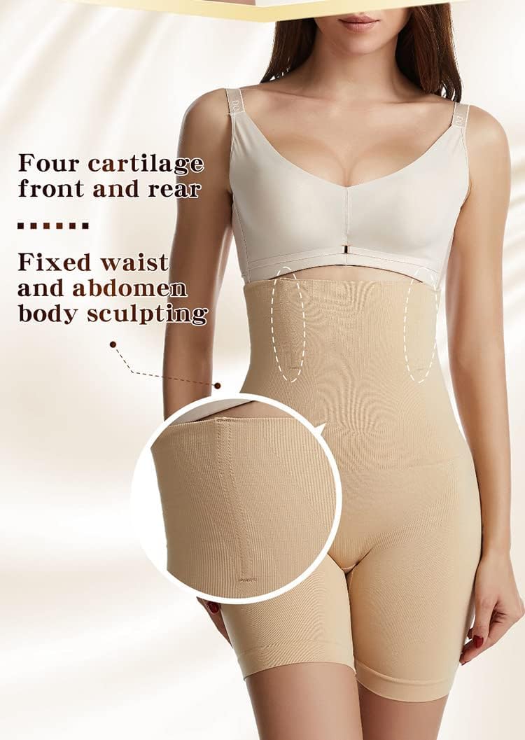 High Waist Shapewear Shorts, Postpartum Underwear Boyshorts, Waist Trainer Corset Butt Lift, Body Shaping Boxers, Postpartum High Waisted Underwear for Women (XS/S, M/L, XL/2XL)
