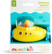 Munchkin Undersea Explorer, bath toy, bath activity fun, colorful toy to keep kids engaged, infant/baby/toddler/kids, 4 Months and above.