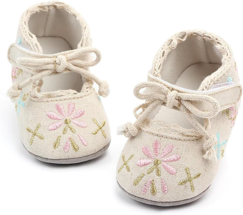 Baby Shoes Infant Sneaker Sandals for Boys Girls Leather Walking Shoes Non-Slip Sneaker Toddler First Walker Shoes Newborn Crib Shoes