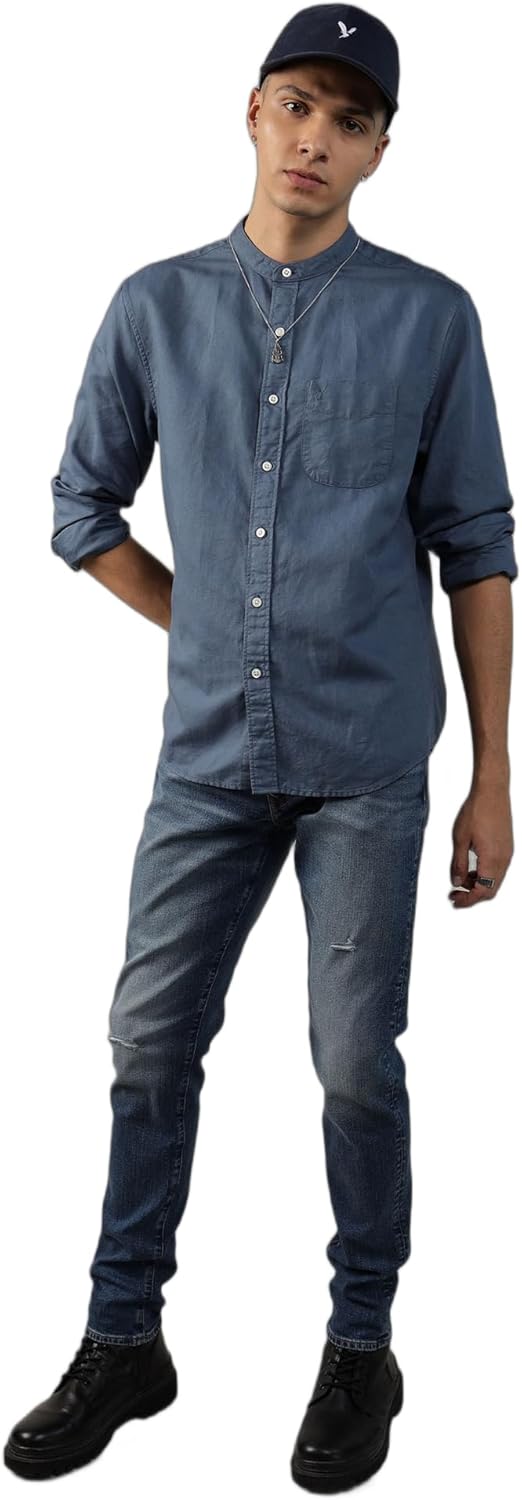 Mens Shirt Classic (pack of 1) - Blue