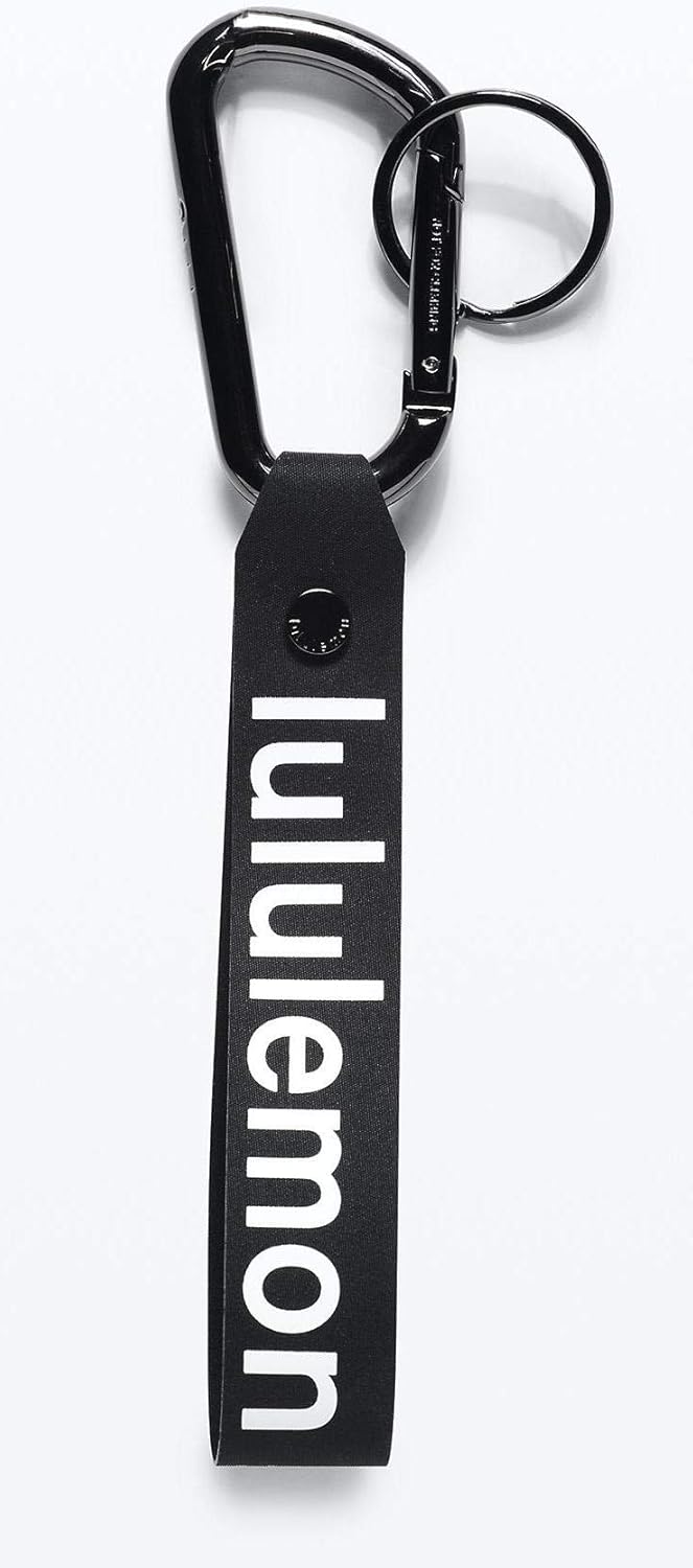 Lululemon All Hours Keychain (Black/White)