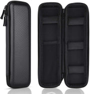Black Hard Pencil Case EVA Hard Shell Pen Case Holder for Executive Fountain Pen and Stylus Touch Pen