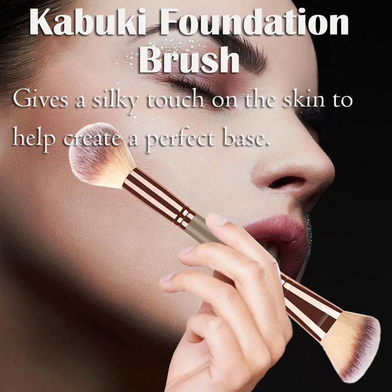 Foundation Brush Liquid Makeup Brush for Beauty,Contouring Blending Concealer Brush for Women